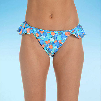 Decree Womens Abstract Hipster Bikini Swimsuit Bottom Juniors, Color: Blue  - JCPenney