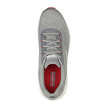 eje Cadena siglo Skechers Go Run Elevate Cipher Mens Running Shoes, Color: Gray Red -  JCPenney