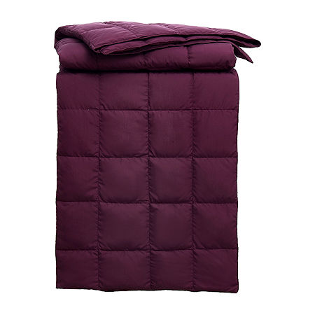 Serta Hypoallergenic Lightweight Throw, One Size, Purple