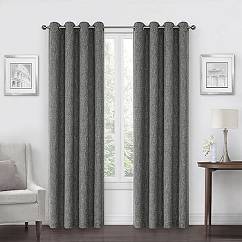 Max Blackout Campbell Energy Saving 100 Grommet Top Single Curtain Panel Jcpenney