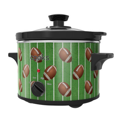 Cooks 1.5 Quart Slow Cooker 22360/22360C, Color Football JCPenney