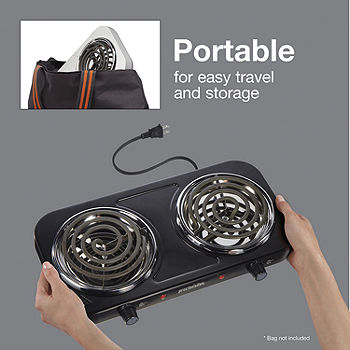 MegaChef Portable Dual Induction Cooktop