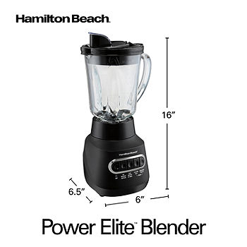 Hamilton Beach Smoothie Smart Blender, Black