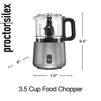 Pull String Food Chopper Vegetable Processor Manual Pull Cord Chopper 2Cup  White