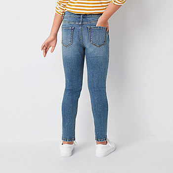 Thereabouts Little & Big Girls Flare Leg Jean, Color: Blue Dream Patched -  JCPenney