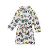 Disney Collection Toddler Girls Knee Length Long Sleeve Stitch Robe