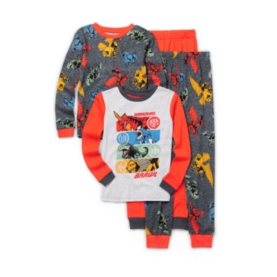 Bakugan Little Big Boys 4 pc. Pajama Set