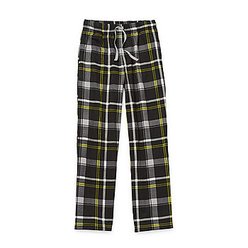 Boys Plaid Fleece Pajama Pants