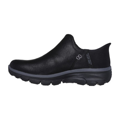 Skechers Hands Free Slip-Ins Easy Going Modern Hour Womens Round Slip-On Shoe