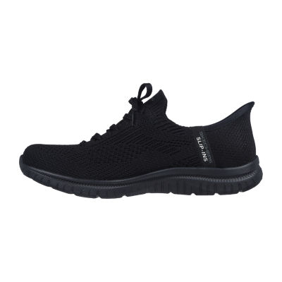 Skechers Womens Go Walk 6 Clear Virtue Slip-On Walking Shoes, Color: Black  - JCPenney