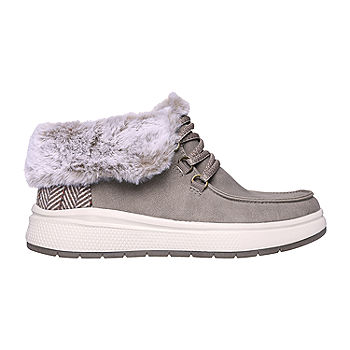Banquet bekæmpe kat Skechers Bobs Womens Skipper Wave Cozy Queen Flat Heel Chukka Boots, Color:  Gray Taupe - JCPenney