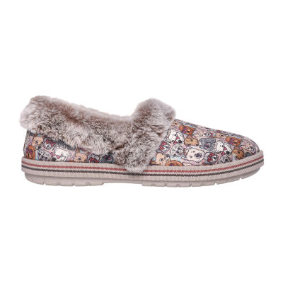 Skechers Bobs Too Cozy Family Pups Womens Slip-On Slippers