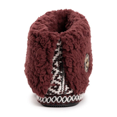 Muk Luks Melinda Womens Bootie Slippers