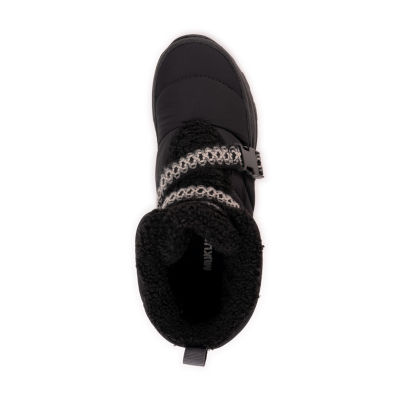 Muk Luks Womens Wren Water Resistant Flat Heel Winter Boots