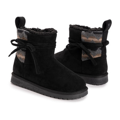 Muk Luks Womens Teenie Flat Heel Winter Boots