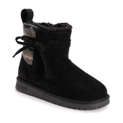 Muk Luks Womens Teenie Flat Heel Winter Boots