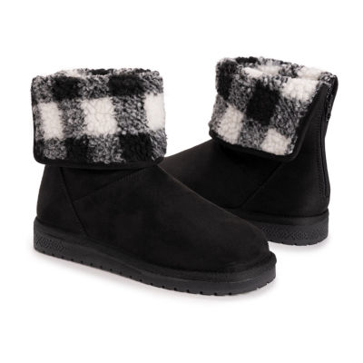 Muk Luks Womens Clover Flat Heel Winter Boots