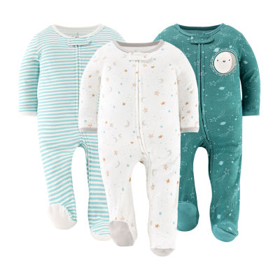 The Peanutshell Neutral Celestial Baby Unisex 3-pc. Sleep and Play