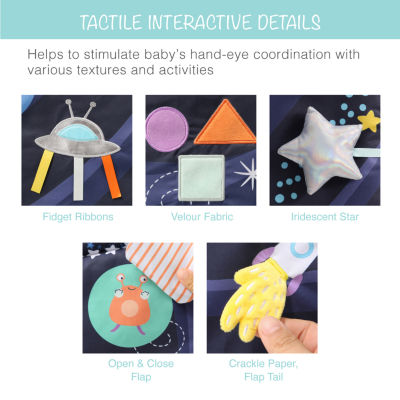 The Peanutshell Space Baby Activity Center