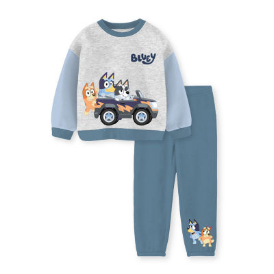 Toddler Boys 2-pc. Fleece Bluey Pant Set