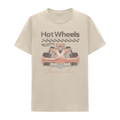 Mens Short Sleeve Hot Wheels Graphic T-Shirt