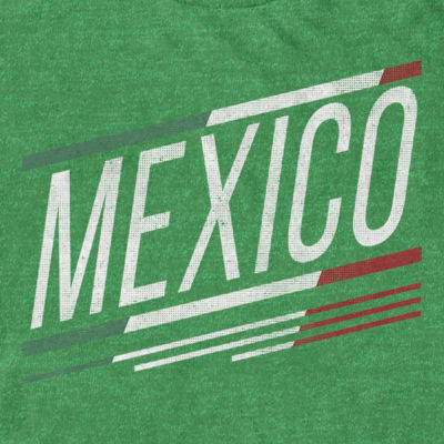 Mens Short Sleeve Mexico Graphic T-Shirt