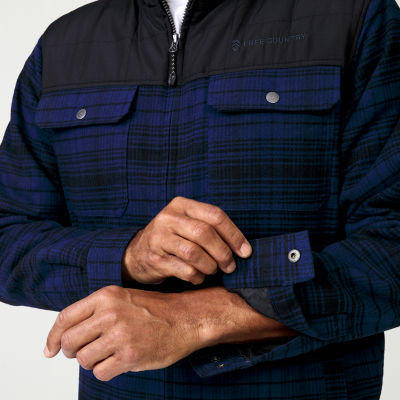 Free Country Mens Lined Midweight Shirt Jacket