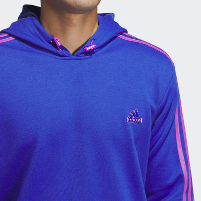 adidas Mens Long Sleeve Fleece Active Hoodie