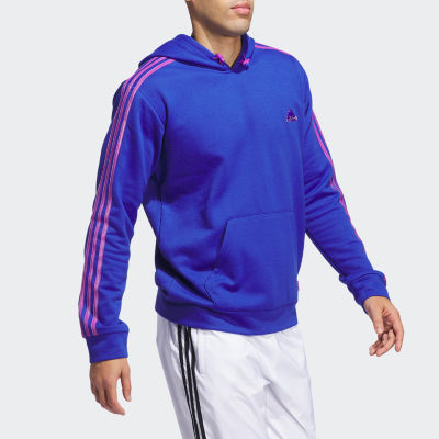adidas Mens Long Sleeve Fleece Active Hoodie