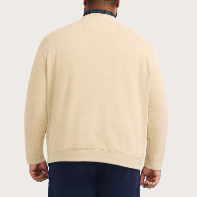 IZOD Big and Tall Mens Crew Neck Long Sleeve Sweatshirt