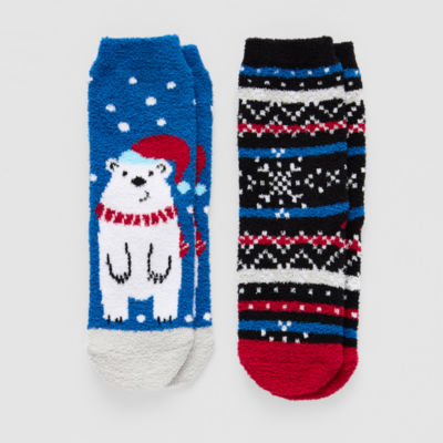 Okie Dokie 2 Pair Crew Socks Boys