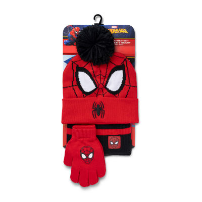 Disney Collection Little & Big Boys 3-pc. Spiderman Cold Weather Accessory Set