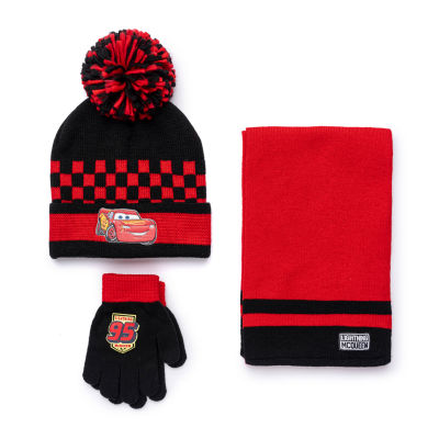 Disney Collection Little & Big Boys 3-pc. Cars Cold Weather Accessory Set