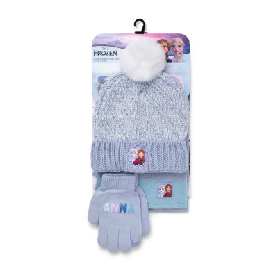 Disney Collection Little & Big Girls 3-pc. Frozen Cold Weather Accessory Set