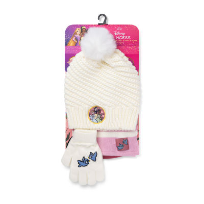 Disney Collection Little & Big Girls 3-pc. Princess Cold Weather Accessory Set