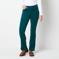 St. John's Bay Corduroy Pants Blue Pants for Women - JCPenney