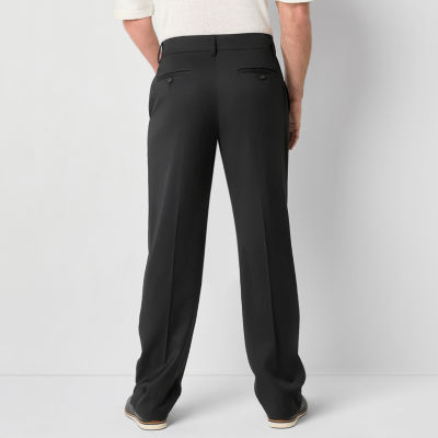 Stafford Mens Adaptive Classic Fit Flat Front Suit Pants