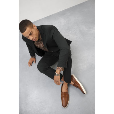 J. Ferrar Hanson Mens Moc Closed Toe Loafers