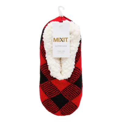 Mixit Cozy Womens 1 Pair Slipper Socks