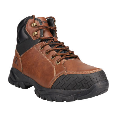 NEVADOS Mens Align Slip Resistant Flat Heel Work Boots, Color