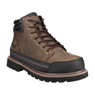 NEVADOS Mens Honcho Slip Resistant Flat Heel Work Boots