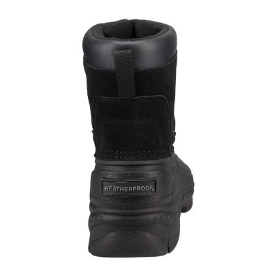 Weatherproof Mens Benson Waterproof Flat Heel Winter Boots