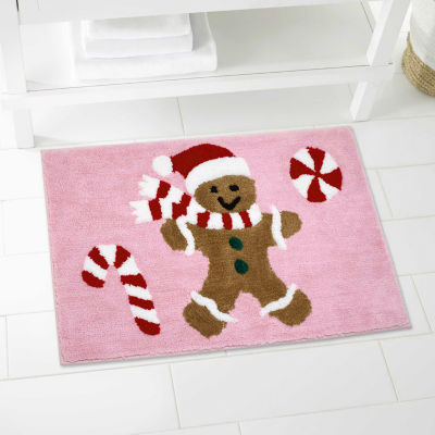 Avanti Gingerbread Man Bath Rug