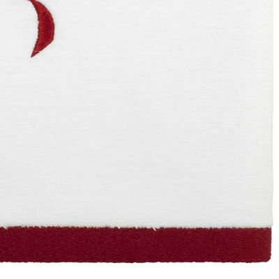 Avanti Christmas Bows Embellished Holiday Bath Towel