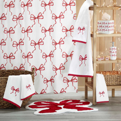Avanti Christmas Bows Shower Curtain