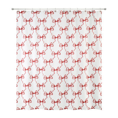 Avanti Christmas Bows Shower Curtain
