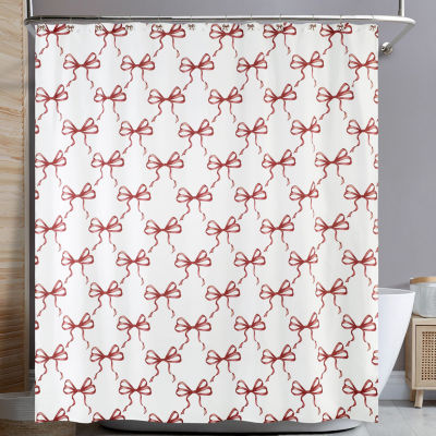 Avanti Christmas Bows Shower Curtain