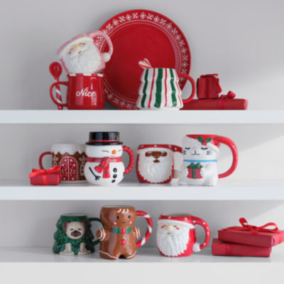 North Pole Trading Co. Sweet Snowman Holiday Coffee Mug