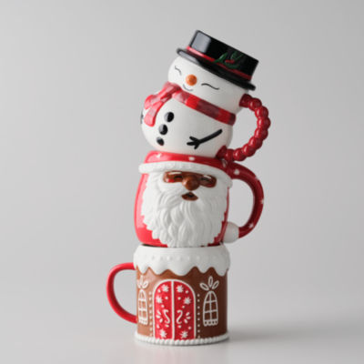 North Pole Trading Co. Mr. Clause Holiday Coffee Mug