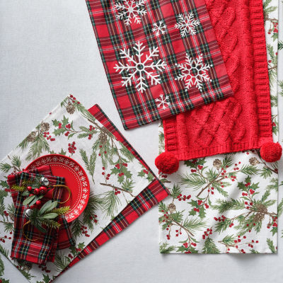 North Pole Trading Co. Noel Market Plaid 4-pc. Placemat
